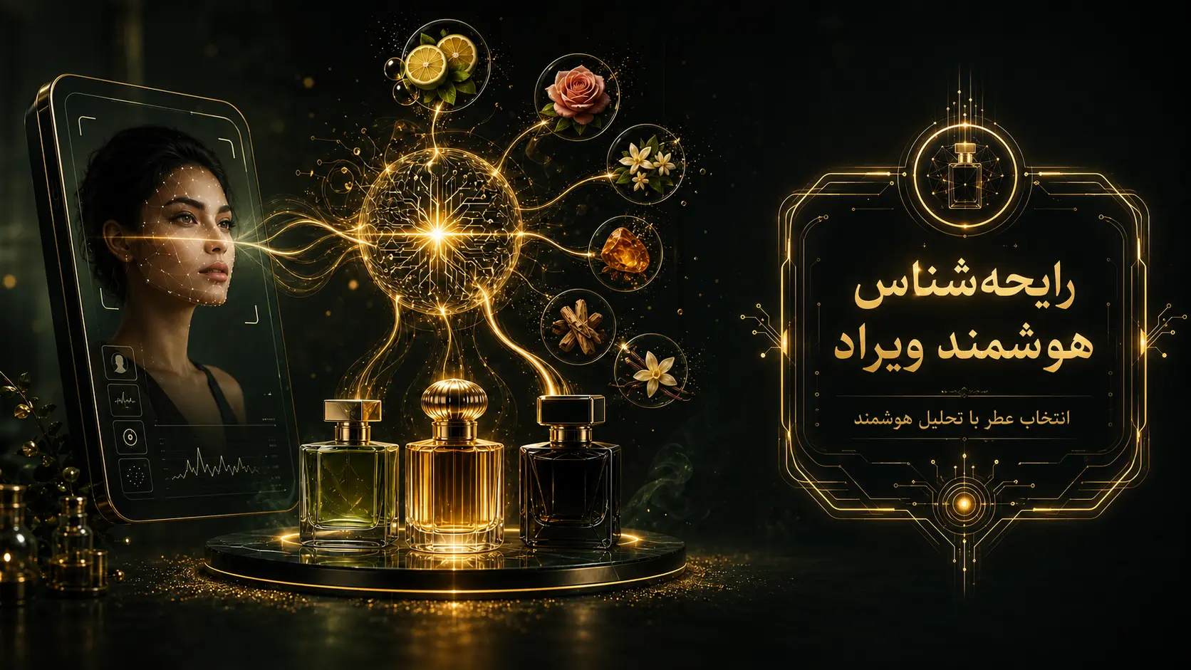 هوش مصنوعی ویراد تصویر کاربر را تحلیل میکند و بهترین عطرها را پیشنهاد میدهد