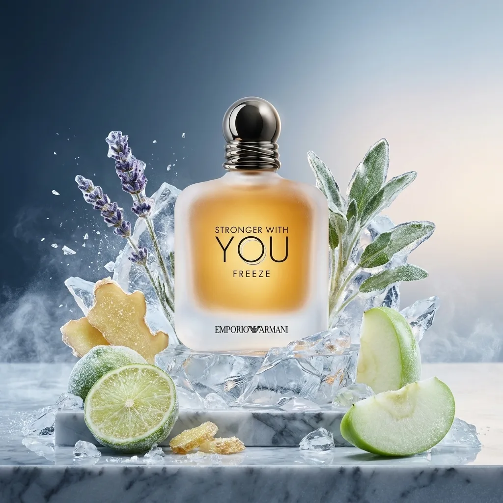 عطر ادکلن جورجیو آرمانی استرانگر ویت یو فریز | Giorgio Armani Stronger With You Freeze