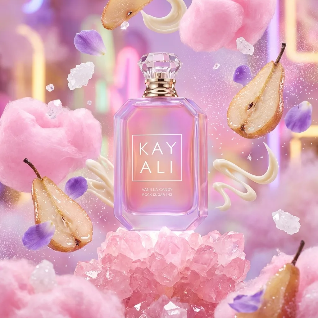عطر ادکلن کایالی ونیلا کندی راک شوگر 42 | Kayali Vanilla Candy Rock Sugar 42