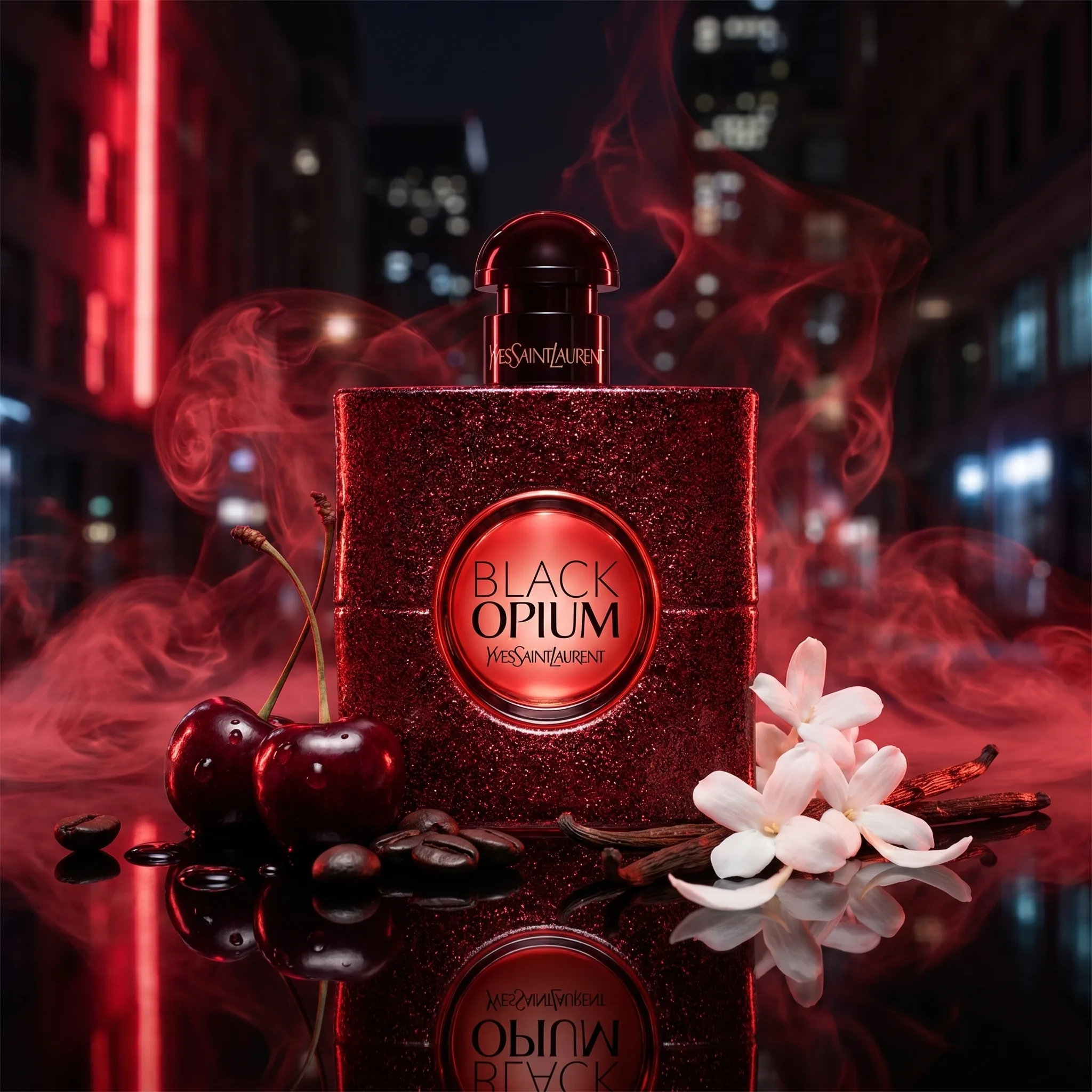 عطر ادکلن ایو سن لوران بلک اوپیوم اور رد | Yves Saint Laurent Black Opium Over Red