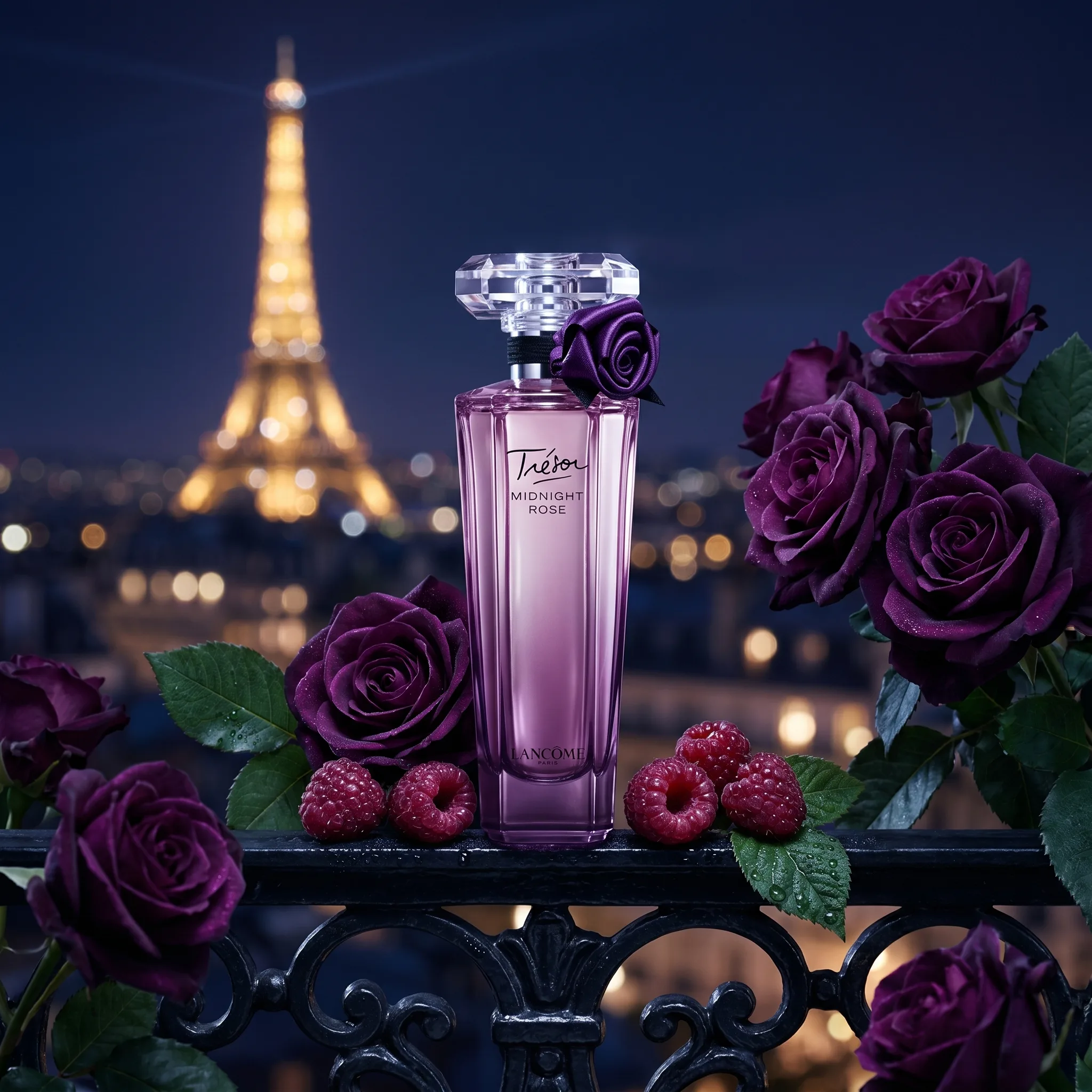 عطر ادکلن لانکوم ترزور میدنایت رز | Lancome Tresor Midnight Rose