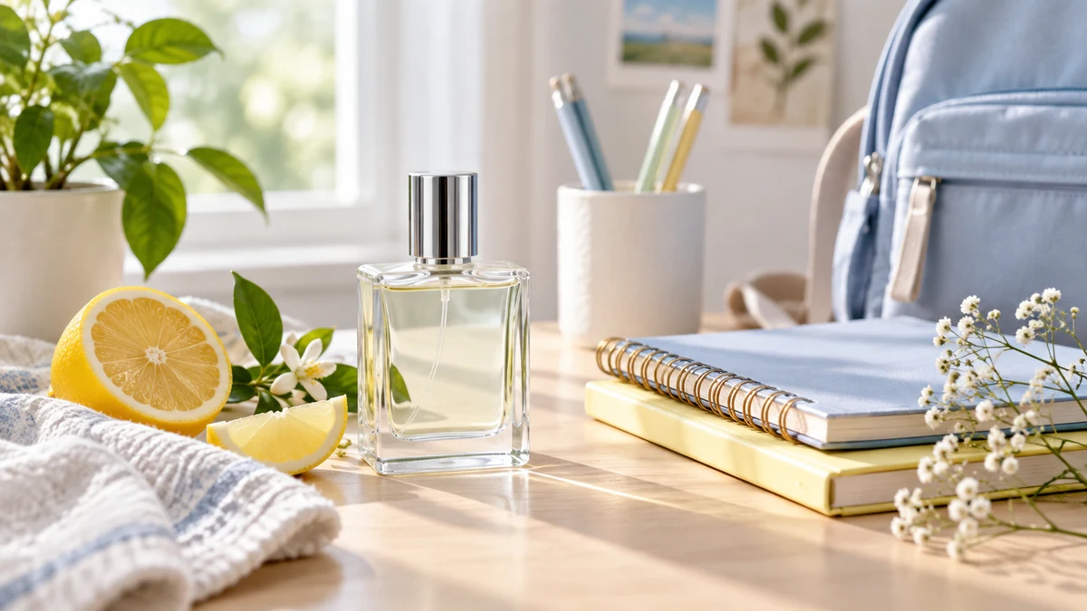 عطر مناسب نوجوانان و مدرسه؛ رایحه سبک، تمیز و کم‌ریسک